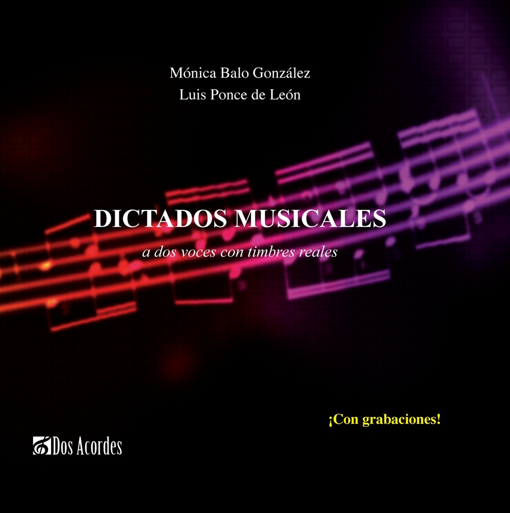 Musical Dictations: Two Voices with Real Instrument Timbres