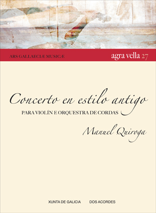 Concerto en estilo antigo, for violin and string orchestra